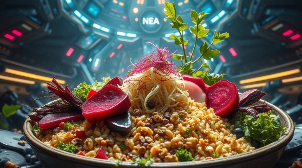 Generously drizzle the walnut-miso dressing over the assembled bowl. Optionally, sprinkle with sesame seeds or fresh herbs for added flavor and garnish.