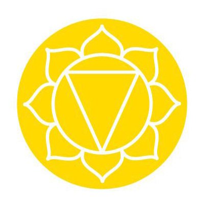 Solar Plexus (Manipura) — “Command your power.” The center of confidence, willpower, and self-mastery. Transforms intention into decisive action.