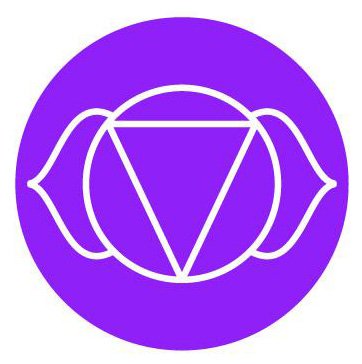 Third Eye (Ajna) — “See beyond.” The hub of intuition, insight, and higher perception. Aligns inner vision with external clarity.