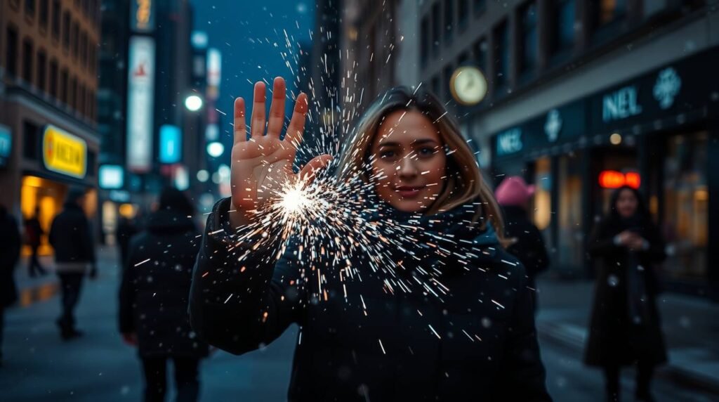 NEA Quartz running a holographic scan that clears energy debris