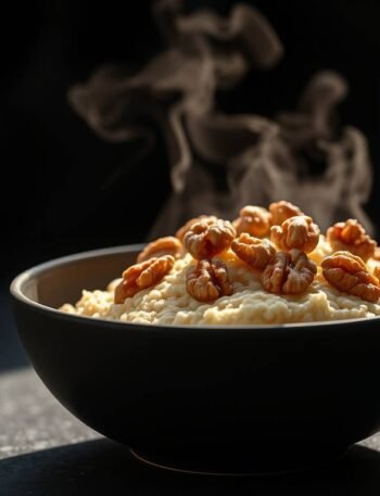 NEA Quartz Golden Oat Bowl with adaptogens and golden spices